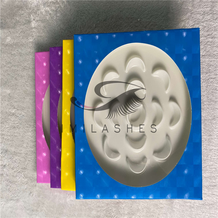 Cheap custom private label eyelash packaging boxes wholesale